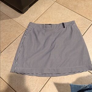 NIKE Fit Dry Athletic Skort, Black White houndstooth size 14